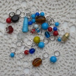 home made stitch markers